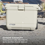 Coleman Pro 55-Quart Hard Cooler, Desert Sand