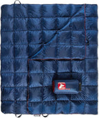 Horizon Hound Down Camping Blanket - Outdoor Travel Quilt | Sustainable, Insulated, Lightweight & Warm Gear for Sleep, Camping, Stadium, Hiking & Festivals | Water Resistant, Packable & Compact
