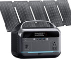 Portable Power Station 90,000mAh with 40W Solar Panel, DaranEner 288Wh LiFePO4 Battery, Backup w/2× 350W (600W Surge)110V Pure Sine Wave AC Outlet, Solar Generator for Home Backup, CPAP, RV, Camping