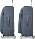 Samsonite UpLIFT Lightweight Softside Carry-On Luggage with Spinner Wheels - Expandable - Airline-Approved, Polyester Soft Suitcase for Ultra Light Travel - Elemental Blue