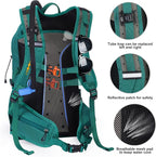 Hydration Backpack 3L Water Bladder, Hiking Water Backpack with Rain Cover, Insulation Hydration Daypack Rucksack for Cycling