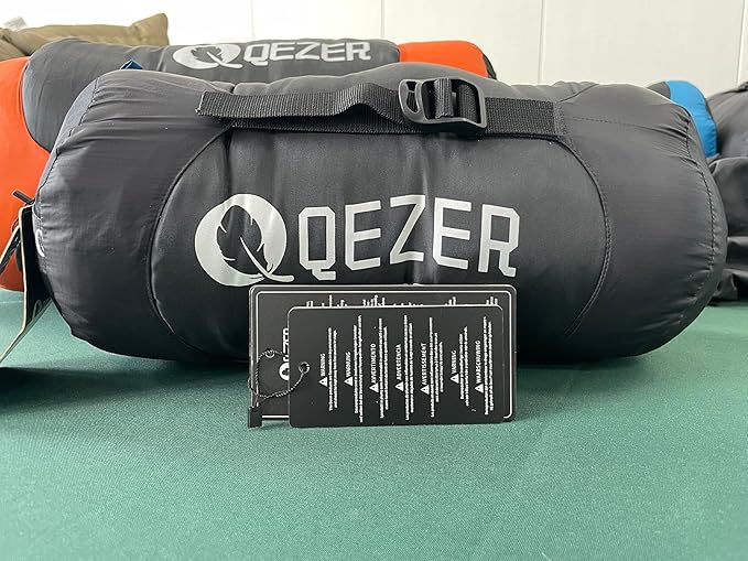 Down Sleeping Bag for Adults 0°F 10°F 15°F 20°F Backpacking Sleeping Bag for Cold Weather with Compression Sack