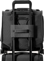 Briggs & Riley Cabin Spinner - Carry On Luggage for Travel, Suitcases with Wheels, Softside Rolling Bag for Men & Women, Fits Under Plane Seat, Interlocking Handle - Baseline Collection, Black