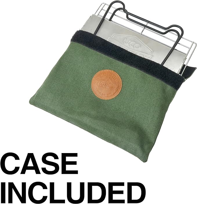 UCO Flatpack Mini Portable Stainless Steel Grill and Fire Pit