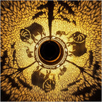 Elephant Solar Lanterns Outdoor Waterproof Hanging Solar Lights Elephant Gifts for Women/Men/Elephant Lovers Gifts Metal Decorative LED Elephant Lanterns for Garden Decor,Patio,Lawn,Pathway,Yard