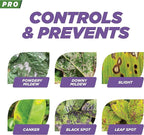 Earth's Ally Pro 3-in-1 Plant Spray 2.5 gal Super Concentrate | Insecticide, Fungicide & Spider Mite Control, Use on Indoor Houseplants and Outdoor Plants, Gardens & Trees - Insect & Pest Repellent