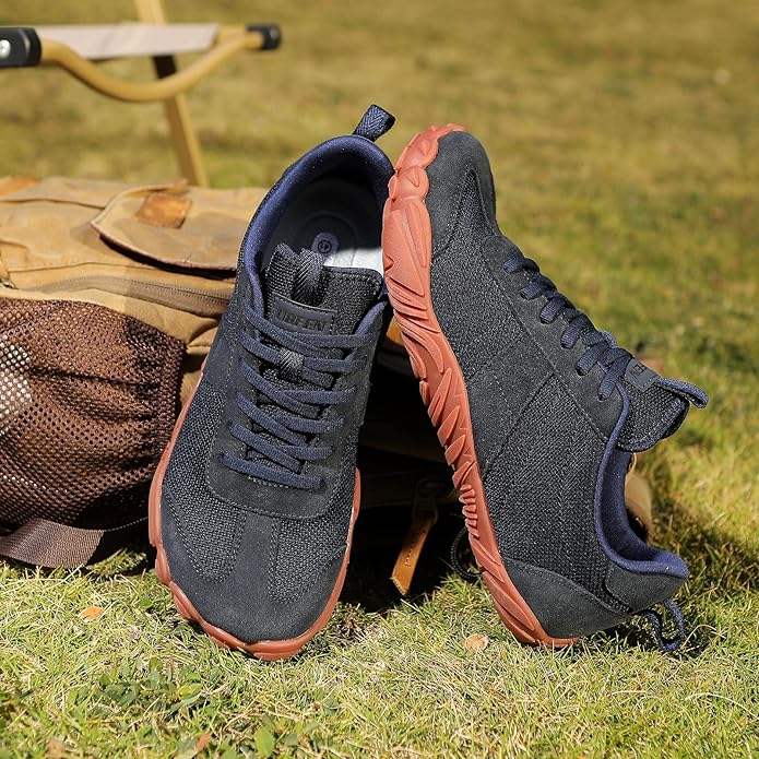 UBFEN Sneakers Barefoot Shoes for Womens Mens Minimalist Trail Running Hiking Comfortable Walking