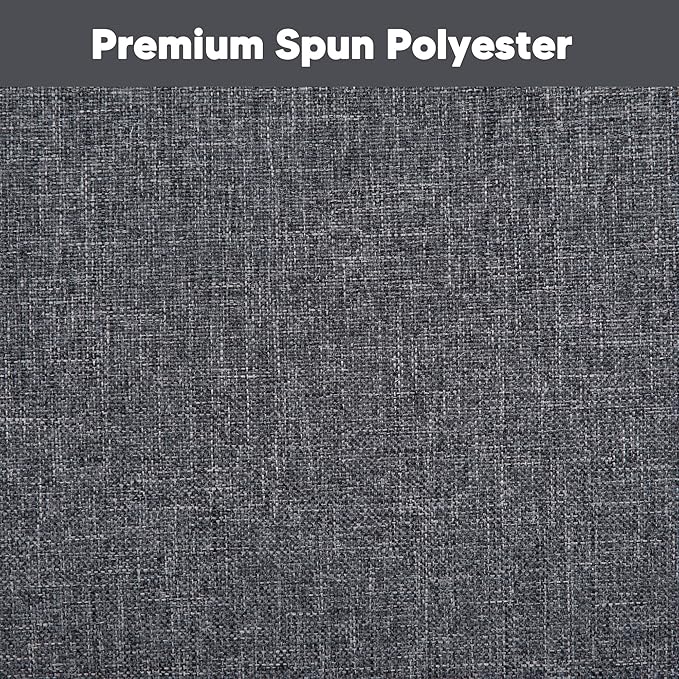 SUNCREAT Detachable Extra Large Outdoor Hammock Pillow with Ties, Dark Gray