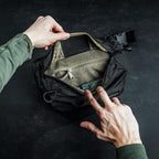 Eberlestock Bando Bag - Tactical Men's Fanny Pack w/Adjustable Waist Belt, Zippered Pockets, Compact Lightweight Belt Bag