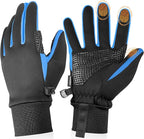 Sukeen Winter Gloves Men Women, Touchscreen Anti-Slip Warm Mens Gloves for Running Driving Cycling Hiking Biking Outdoor