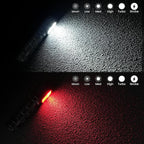 Headlamp Rechargeable with Red Light - Sofirn HS42 Headlamps for Adults, 2100 Lumens Head Lamp Super Bright, Led Right Angle Flashlight with Magnetic Base, Camping Head Light for Mechanic, Hunting