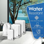 4-Piece Deluxe Compression Packing Cubes Travel - Maximize Space In Luggage With Double Capacity Design, Luxury Compressible Packing Cubes For Travel, Large, Small, & Medium Set