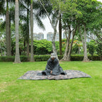 LOOGU Camo Blanket Waterproof Insulation Poncho Liner for Outdoor Camping, Hiking, Hunting, Survival, Backpacking, Picnicking