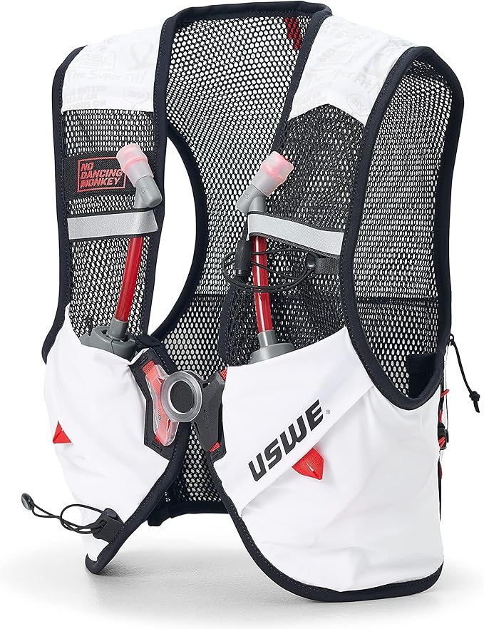 USWE Pace - Running Vest Hydration Pack with 2 x 500ml UltraFlask, Backpack for Men and Women