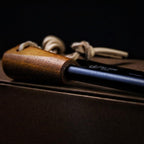 BA-KOR 5.9in Iron Rod Fire Classic Kit - 25,000+ Strike, 5500°F Spark, Waterproof Flint Steel with Wooden Handle and Sheath for Camping, Hiking, and Survival