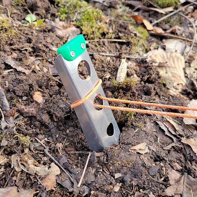 Ultralight Backpacking Trowel, 0.48 oz (13.5g) Grass Green