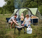 Outdoor Propane Burner Camping Stove Gas Burner with Adjustable Legs Ideal for Camping, Home Brewing, Turkey Frying and Maple Syrup Boiling