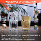 Straw Water Filter, Personal Emergency Water Filtration System, Water Purifier, Outdoor Emergency Survival Gear and Equipment for Hiking Camping Accessories Travel Fishing Preparedness (5PCS)