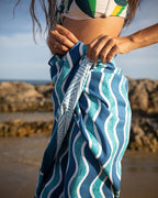 Elite Trend Microfiber Beach Towel for Adults with Bag - Extra Large 78x35 inch Lightweight Sand Free Quick Dry Towel for Travel, Swimming, Yoga, Camping