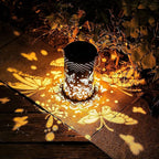 Solar Lanterns Outdoor Waterproof Butterfly Garden Decor Gifts for Women Mom Grandma Hanging Solar Lights Metal Decoration Outside for Yard, Patio, Backyard, Porch