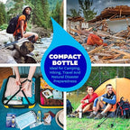 Potable Aqua Water Purification Tablets with PA Plus, Portable and Effective Solution for Camping, Hiking, Emergencies, Natural Disasters and International Travel, Two 50ct Bottles