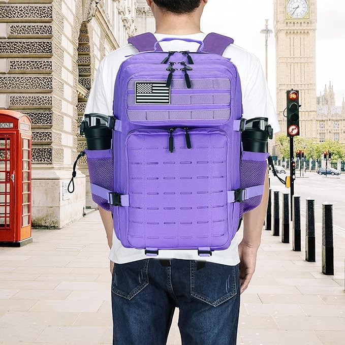 Military Tactical Backpack 45L/25L 3 Day Assault Pack Molle Daypack Hiking Backpack for Men and Women