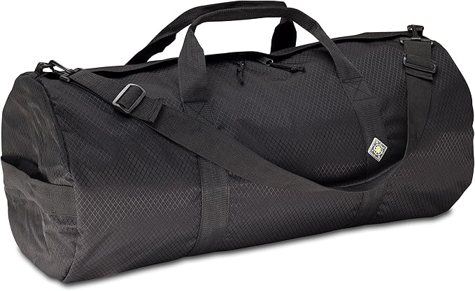 North Star Sports Foldable Duffle Bag for Travel, Gym & Outdoor Camping | Tough and Packable Sport Equipment Bag & Gear Organizer | Heavy Duty Large Duffel Bags for Traveling