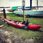 Universal Deluxe Kayak Seat Cushion with Storage Bag for Kayak,Padded Boat,SUP,Canoe,Fishing Boat,Seats with 4 Adjustable Straps