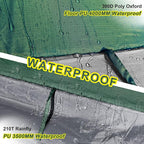 2 Person Backpacking Tent, Waterproof 4 Season Tent, Windproof Cold Weather Winter Tent for Camping, Hiking, Hunting, Cycling