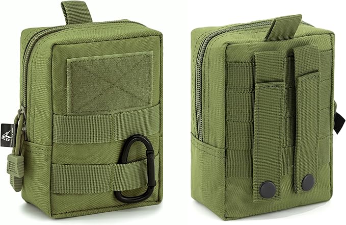 Molle Pouch Tactical Compact Water-Resistant Military Utility EDC Pouch Bag Camping Gear Waist Pack