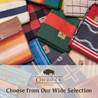 Chubbuck 100% Wool Blanket Camping (60" x 84") - Large Warm Blanket for Camping, Emergency, Outdoor Concerts and Home Use - Fire Retardant, Soft and Warm Blankets for Winter (Lighthouse)