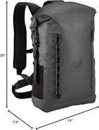 Skog Å Kust BackSåk Pro Waterproof Floating Backpacks with Exterior Airtight Zippered Pocket