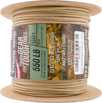 TOUGH-GRID 550 Paracord Rope Nylon Parachute Cord, Made in USA Survival Kit, Outdoor Adventures, Camping, Tactical Gear & Emergency Supplies, Military Type III Mil-Spec