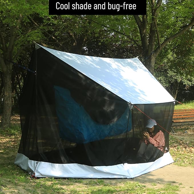 Preself Screen House for Hammock Canoe Picnics Backyards Backpacking Camping Beach in Summer