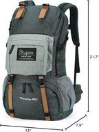 MOUNTAINTOP 40L Hiking Backpack Lightweight Travel Backpack for Men&Women Outdoor Camping Backpacking