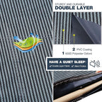 REDCAMP Oversized Camping Cots for Adults 500lbs, 33.5'' Extra Wide Tall Sleeping Cots Heavy Duty, XL Cots Portable for Outdoor Indoor Office, Dark Grey