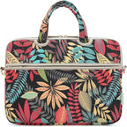 kayond Forest series Black Patten water-resistant Laptop Shoulder Messenger Bag Case Sleeve for 15 Inch 15.6 Inch Laptop