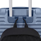 American Tourister Stratum 3.0 Large 28-Inch Spinner, Airline Approved, Durable Hardside Luggage, Expands 1.5", RightHeight™ Adjustable Handle, Elemental Blue