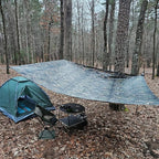 Heavy Duty 11 Mil Tarp Cover Waterproof UV Resistant Tarpaulin Used for Outdoor, Hunting, Camping, Backpacking, Canopy Tent, Ground Tarp, Cover Boat, Motorcycles, Roofs, Wood