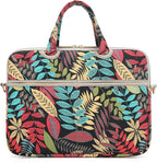 kayond Forest series Black Patten water-resistant Laptop Shoulder Messenger Bag Case Sleeve for 15 Inch 15.6 Inch Laptop