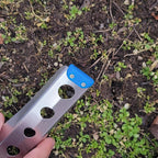 Ultralight Backpacking Trowel, 0.48 oz (13.5g) Blue