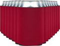Blank Beer Can Cooler Sleeves (110-Pack) Soft Insulated Beer Can Coolies - HTV Friendly Blank Koolies in Bulk for Beer Cans & Bottles - Coolie Blanks for Vinyl Projects & Wedding Favors (Red)