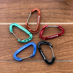 FresKaro 15kN-3372lbs Heavy Duty Wiregate Carabiners, Reliable Time-Tested Stainless Steel Spring Gate, for Camping, Hiking, Hammocks, Backpacking, Dog Leash etc., 3.15inch