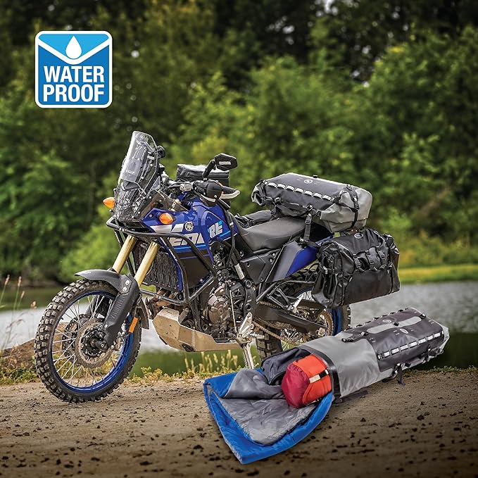 Giant Loop Tillamook Dry Bag, Waterproof Motorbike Luggage, Ideal for Fly and Ride Trips, 48-Liters Storage, Fits Any Large Motorcycle, UTVs, ATVs & Overlander