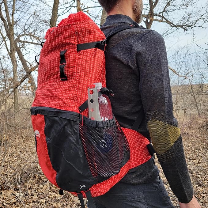 Ultralight Backpacking Trowel, 0.48 oz (13.5g) Red