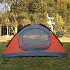 3-4 Season 2 3 Person Lightweight Backpacking Tent Windproof Camping Tent Awning Family Tent Two Doors Double Layer with Aluminum rods for Outdoor Camping Family Beach Hunting Hiking Travel