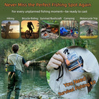 Mini Survival Fishing Kit Small Emergency Fishing Gear Box Pocket Fishing Tackle Travel Fishing Shoebox Surf Survivalist Fishing Accessories Pack Gifts for Fishing Starter Men