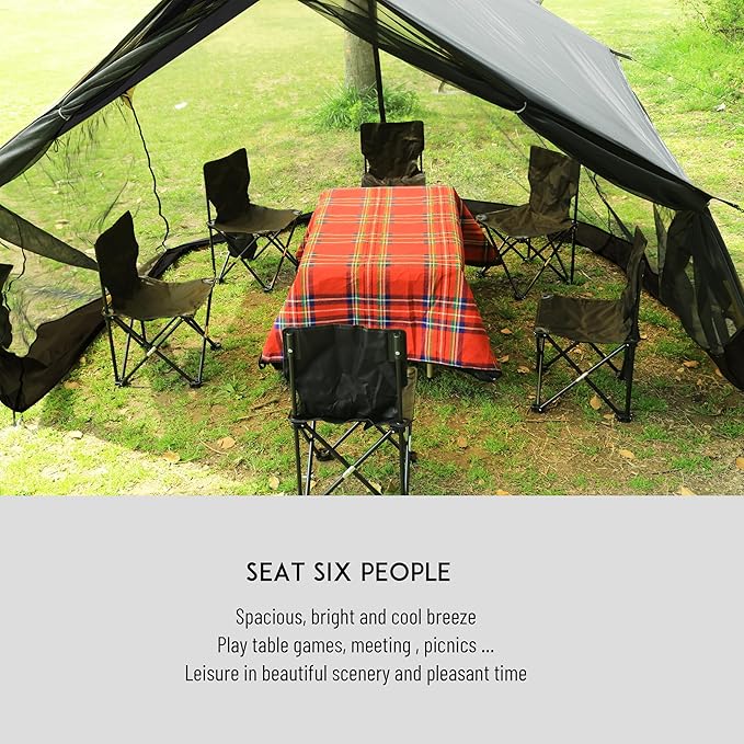 Preself Screen House for Hammock Canoe Picnics Backyards Backpacking Camping Beach in Summer