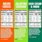 Twin Peaks Low Carb, Keto Friendly Protein Puffs, (Combo Pack, 2.1 Ounce), 2 Servings, 3 Pack (60g, 42g Protein, 4g Carbs)