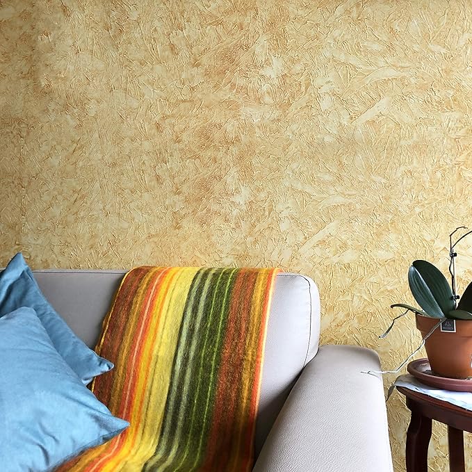 ALPAKITAS Alpaca Wool Blanket Throw | Large, Beautiful, Warm, Stripes | 64 x 45 inches | Ultra-Soft, Hypoallergenic and Breathable | Non-Itchy or Scratchy (Orange)